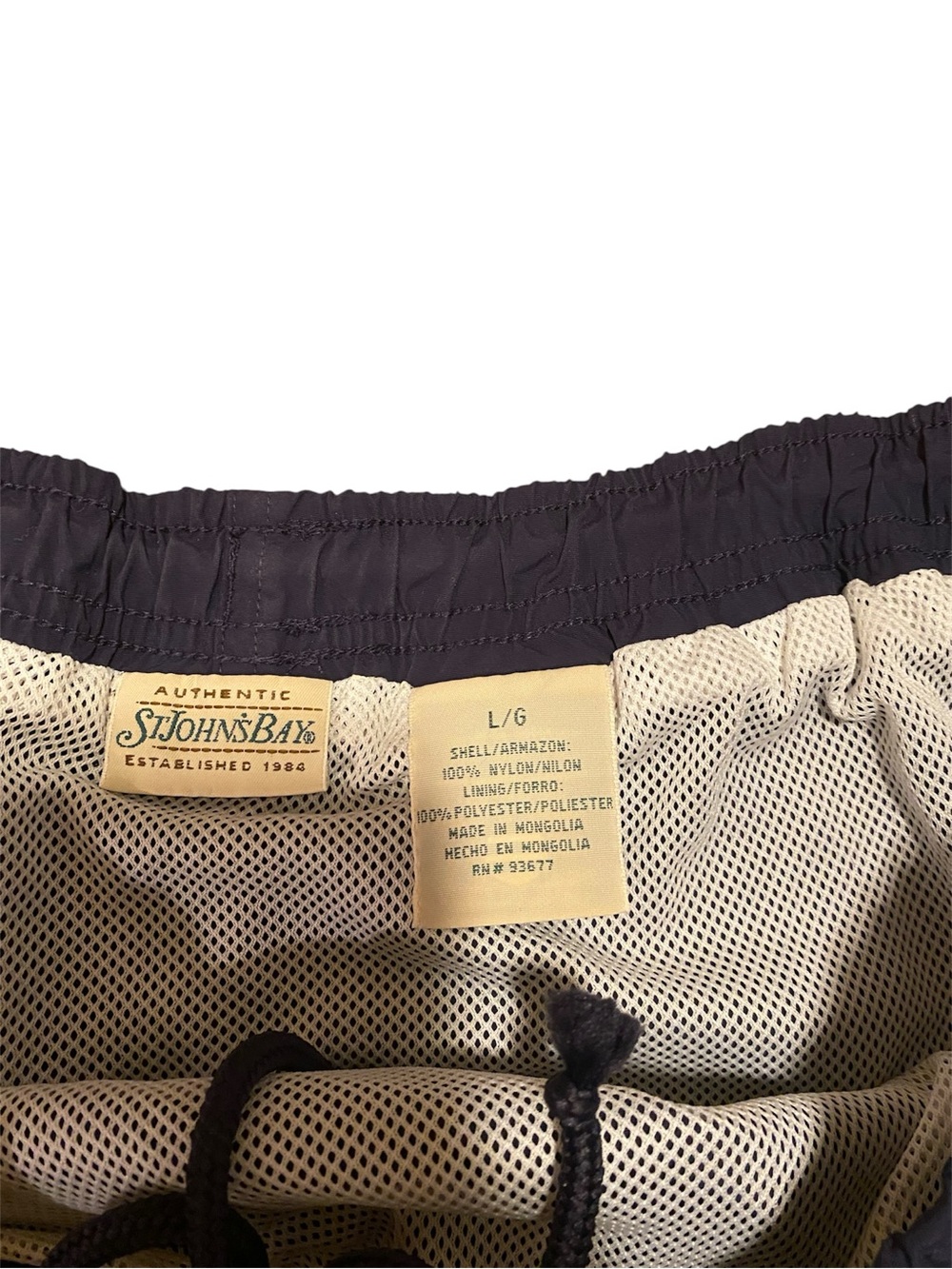 St. John's Bay Drawstring Swim Trunks in Deep Navy
NWOT
Size Large - Picture 4 of 6
